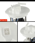 Electric Fuel Pump Module Assembly With Senders Direct Swap Replacement For Mazda 6 2003 To 2007 23 Liter Engine top view showing detailed components.