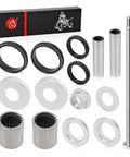 Swingarm Seals Bearing Sleeve And Pivot Bolt Rebuild Kit For TRX400EX TRX400X 1999-2014 Durable ATV Quad Repair Set with bearings, sleeves, seals, and pivot bolt