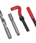 Drill bit, thread tap, insertion tool for M14 X 1.5mm Thread Repair Kit With Helicoil Inserts Damaged Thread Repair Set, pro grade tools.