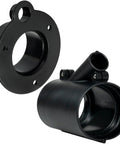 Outboard Rigging Flange Kit With Fuel Hose Port And Hose Union For Boats No Fuss Install Rigging Sleeve Black Finish
