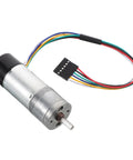 Heavy Duty Electric Micro Geared Motor With Serious Torque And Tough Metal Build Serving Butter Smooth Low RPM Spins For Fan Mods And Quick Gearbox Swaps You Seriously Cannot Live Without, showing metal casing and wiring.