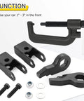 Beefy Direct Mount One To Three Inch Torsion Bar Keys Lift Kit includes unloading tool, torsion keys, and hardware.