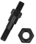 Hella Durable M8 Rivet Nut Head Kit Forged From Premium Alloy Steel With Anti Rust Paint Coating For Smooth Swap Jobs On Trucks Cars And Shop Gear That Just Does Not Quit, black nut and bolt.