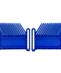 Workhorse Stackable Featherboard Rig For Table Saw Router And Bandsaw With Tight Lock Anti Kickback Bar T Track Mount featuring blue dual featherboards.