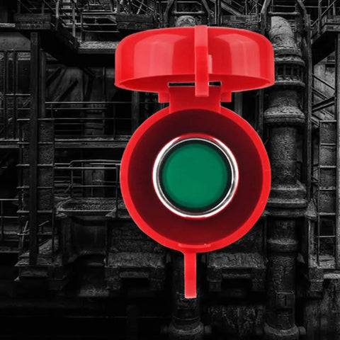 Emergency Stop Button Lockout Cover Red 22mm Diameter Pushbutton Shield Box Type 2 Pack Built Tough PC Material