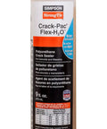 Front view of 9 oz Flex-H20 Polyurethane Crack Sealer Injects Deep Into Concrete and Masonry Cracks from Tiny to Quarter Inch