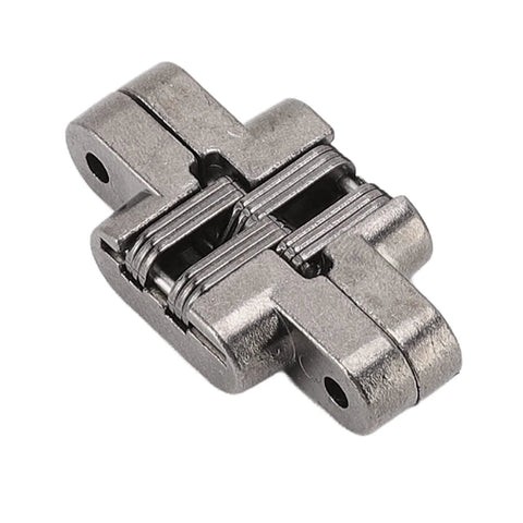 Three Piece Invisible Hinge Set 43mm 1.69 Inch Hidden Hinges For Cabinets And Jewelry Boxes, 180 Degree Concealed Door Hardware