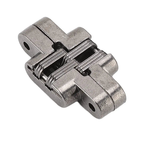 3 Pack Hidden Hinges Heavy Duty Zinc Alloy 43mm for Doors and Folding Tables Concealed Hardware 180 Degree Open Sturdy Sleek Look