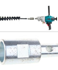 Earth Auger Drill Bit Adapter For Water Borer Heavy Duty Workhorse Arbor Connector and Head Bits Steel Drill Attachment
