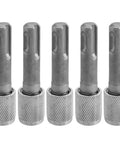 SDS Plus Drill Chuck Adapter to 6.35mm One Quarter Inch Hex Socket Converter for Electric Hammer Drills Heavy Duty 5 Pack