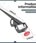 Attachment For Woodturning Tools That Fits Wolverine Grinding Jig, Vari-Grind Style Precision Clamp With Enhanced Grip To Stop Rolling, Compatible With Tools Up To Three Quarter Inch Diameter, Ideal For Sharp, Consistent Grinds, showing measurements.