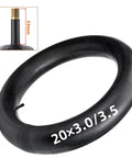Beefy 20x3 Fat Bike Inner Tube Set For 20x2.75 To 20x3.5 Tires with 33mm valve, fits fat wheels, heavy duty butyl rubber