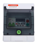 Outdoor Distribution Box With IP66 PVC PA66 Housing And Weatherproof Digital Timer featuring real-time display
