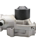 Heavy Duty Water Pump For Subaru Naturally Aspirated Engines Straight Bolt Up Coolant Swap For 1993 2005 Impreza Legacy Forester Outback Baja 1.8 2.2 2.5 H4 Engine Shop Grade Rig, aluminum housing and black impeller.