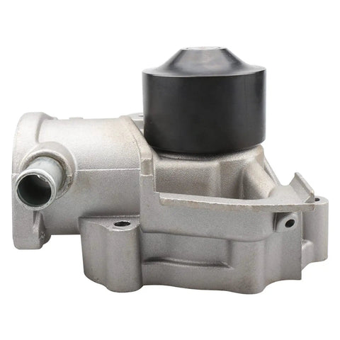 Heavy Duty Water Pump For Subaru Naturally Aspirated Engines Straight Bolt Up Coolant Swap For 1993 2005 Impreza Legacy Forester Outback Baja 1.8 2.2 2.5 H4 Engine Shop Grade Rig, aluminum housing and black impeller.