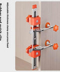 All In One Drawer Slide Jig Kit With Toggle Clamp And Magnetic Arm for precise cabinet installation, side view
