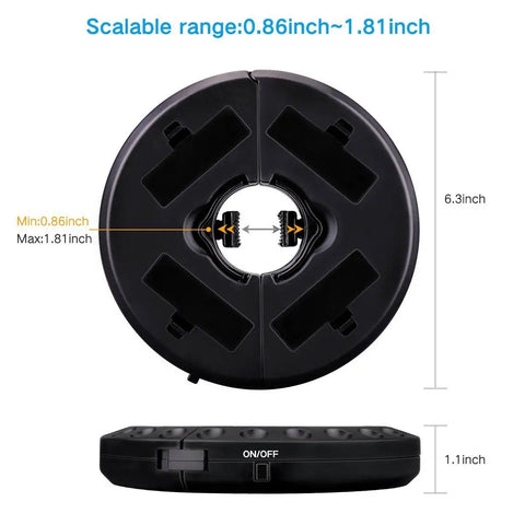 Cordless Patio Umbrella Light With 28 LEDs And 3 Lighting Modes Dim Four LED Bright 24 LED And Super Bright 28 LED 200 Lux