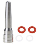 Stainless Steel Milk Frothing Nozzle Rod Tip For Espresso Machines Barista Grade Accessory For Smooth Velvety Foam Built For Home And Commercial Use Durable Stainless Construction Fits EC685 And Similar Models, with replacement rings