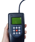 Sonic Belt Tension Meter For Transmission Belts Easy Acoustic Tension Readings And Belt Vibration Frequency Measurement From 10 Hz To 680 Hz 20 Data Storage Portable And User Friendly handheld unit with LCD screen and probe