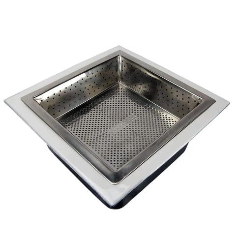 Heavy Duty Stainless Steel Floor Drain Strainer For Commercial Kitchens Keeps Floors Dry Fast With Efficient Water Drainage
