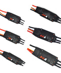 Beefed Up Brushless ESC For RC Drones And Quadcopters, 20A Through 80A Range, Lightweight Aluminum Housing, Low Heat Outrunner Design