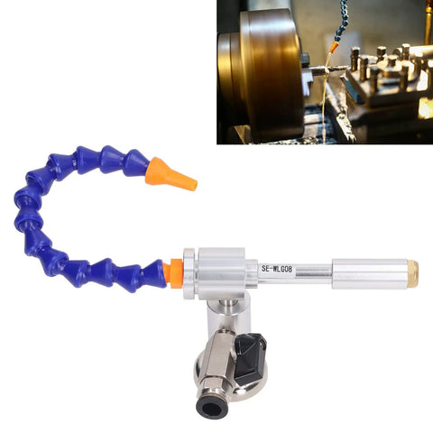 Cold Air Drying Gun With Flexible Tube And Aluminum Alloy Body, 7 Bar 520 BTU Dry Cooling Airflow System for machining