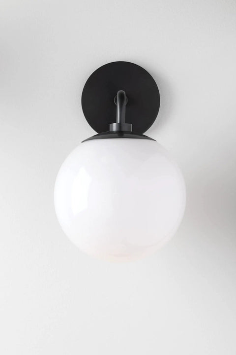 Stella 1 Light Wall Sconce In Old Bronze Finish, Transitional Style Wall Light With 11.5 Inch Tall And 7.25 Inch Wide Profile