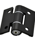 Adjustable Damping Butt Hinges For Cabinet Doors Featuring 180 Degree Free Positioning Soft Close Action Crafted From Heavy Duty Aluminum Alloy, black hinge.