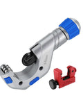 Heavy Duty Copper Pipe Cutter Set With Mini Tube Cutter For Quarter Inch To Two Inch Copper PVC Aluminum Brass Metal Tubing Tools