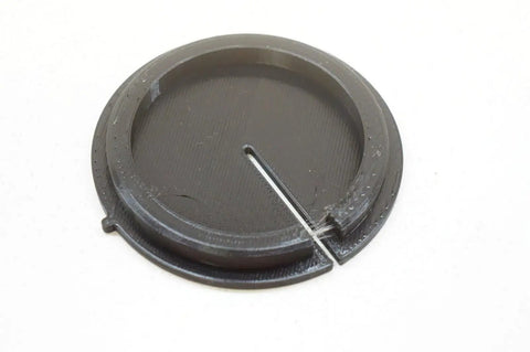 Delta 12 Inch Bandsaw Throat Plate Insert 62.5mm By 2.5mm Fit For Model 28 190, durable black plastic insert