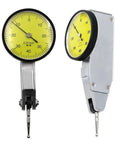 Digital Caliper, Dial Indicator Extension Swivel Clamp Digital Altimeter with yellow dials and chrome finish.