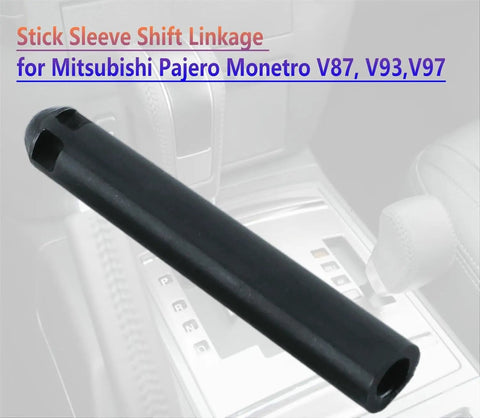 AT Stick Sleeve Shift Linkage Replacement For Mitsubishi Pajero V83 V87 V88 V93 V97 V98 Black 1 Piece Durable Aftermarket Spare Part Direct Fit Easy Install No Modifications Required Reliable Performance black sleeve