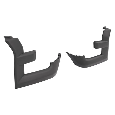 Pair Matte Black Headlight Bezels For 2015 2016 2017 Ford F150 Direct Fit Upgrade Front Lamp Bezel Trim Molding Cover Driver And Passenger Side