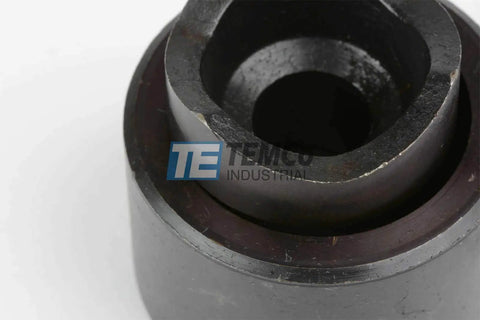 Close-up of 3/4 Inch Conduit Punch And Die Set for Hydraulic Knockout Driver, pro grade 1.05 inch hole, fits 0.430 inch draw studs