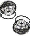 Set Of 2 Wheel Hub Bearing Assembly For 2002 To 2005 Ford Explorer, 2003 To 2005 Lincoln Aviator, And Mercury Mountaineer, 5 Lug With ABS