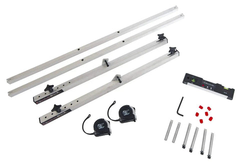 Slick Portable Wheel Alignment Kit For 13 To 18 Inch Tires DIY Four Wheel Setup Caster Camber Toe Gauge Auto Tools To Keep Your Ride Tight And Skip The Shop Line No Stress Pro Results At Home