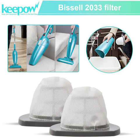 Featherweight Replacement Filters Compatible With Bissell Featherweight Stick Lightweight Bagless Vacuum 2033 2033M