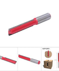 1/2 Inch Flush Trim Router Bit Sharpened High Hardness YG8 Alloy Blade For Smooth Woodworking Cuts On Solid Wood And Mdf With Durable Design, close-up view.