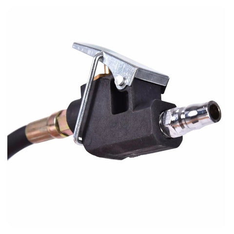 Air hose connector for Kickass 20 Ton Hydraulic Air Bottle Jack Featuring Smooth Pumping Action And Damn Tough Stability for lifting.