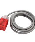 10-30V DC NPN NO Inductive Proximity Sensor Switch 5mm Square 3 Wire Cylinder Style with red gray housing PL-05N