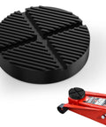 Heavy Duty Rubber Floor Jack Pad For Pinch Weld Frame Rail Protecting Your Car Frame During Lifts With No Slip Grip And Slip Resistant Crush Proof Stability For Safe Easy Jacking