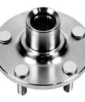 Front view of Front Wheel Bearing Hub Assembly 5 Lug For Toyota Camry Venza Sienna Avalon Solara Highlander And Lexus ES300h ES350 RX350 ES330 RX330 RX400h Replacement 510063