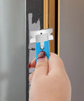 DIYSELF blue retractable box cutter with metal blade for opening packages