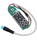 Bluetooth Dashboard Replacement For MI3 Electric Scooter Circuit Board With LED Clear Digital Display Data Panel Plug
