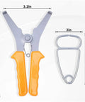 Must Have 13 Piece Miter Spring Pliers Kit With Clamp Combo For Woodworking Pros. Perfect Tools To Grip, Hold And Craft Like A Boss On Any DIY Project Today. 6.3in plier and 2in clamp
