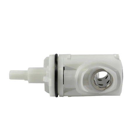 Side view of Durable Plastic Hot And Cold Water Cartridge For Valley Tub And Shower Single Handle Faucets White V4268