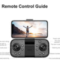 Remote control guide for 8K Aerial Drone With 3 Cameras Brushless Power Intelligent Obstacle Avoidance Trajectory Flight