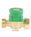Flow Sensor Switch for Water Pump With G3/4 Inch Thread AC 220V 1A Low Water Pressure Use Perfect for Water Heaters Solar Hot Water Circulation