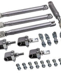 All-In-One Sidecar Mount Kit For Motorcycles And Cars, No-Hassle Quick-Install System includes rods and clamps, DIY ready