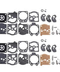 K10-WAT Carburetor Rebuild Kit Pack of 2 for WA WT Series 2-Cycle Chainsaws Trimmers Leaf Blowers Diaphragm Gasket Kit